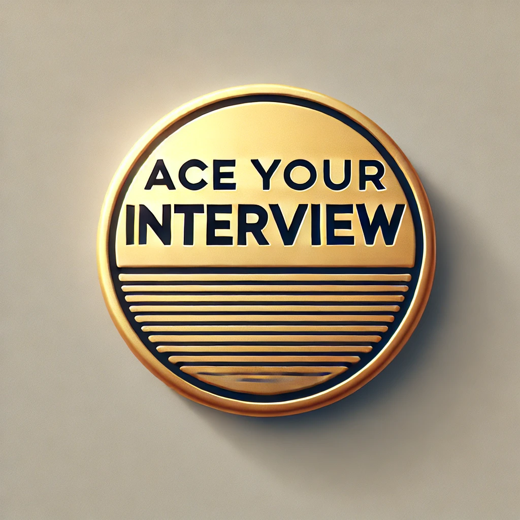 Ace Your Interview badge for Interview Preparation Package