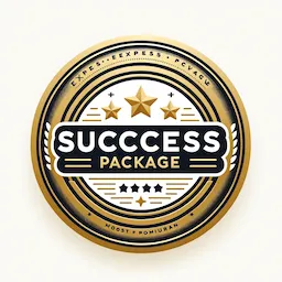 Success Package badge with option to pay upon successful milestones